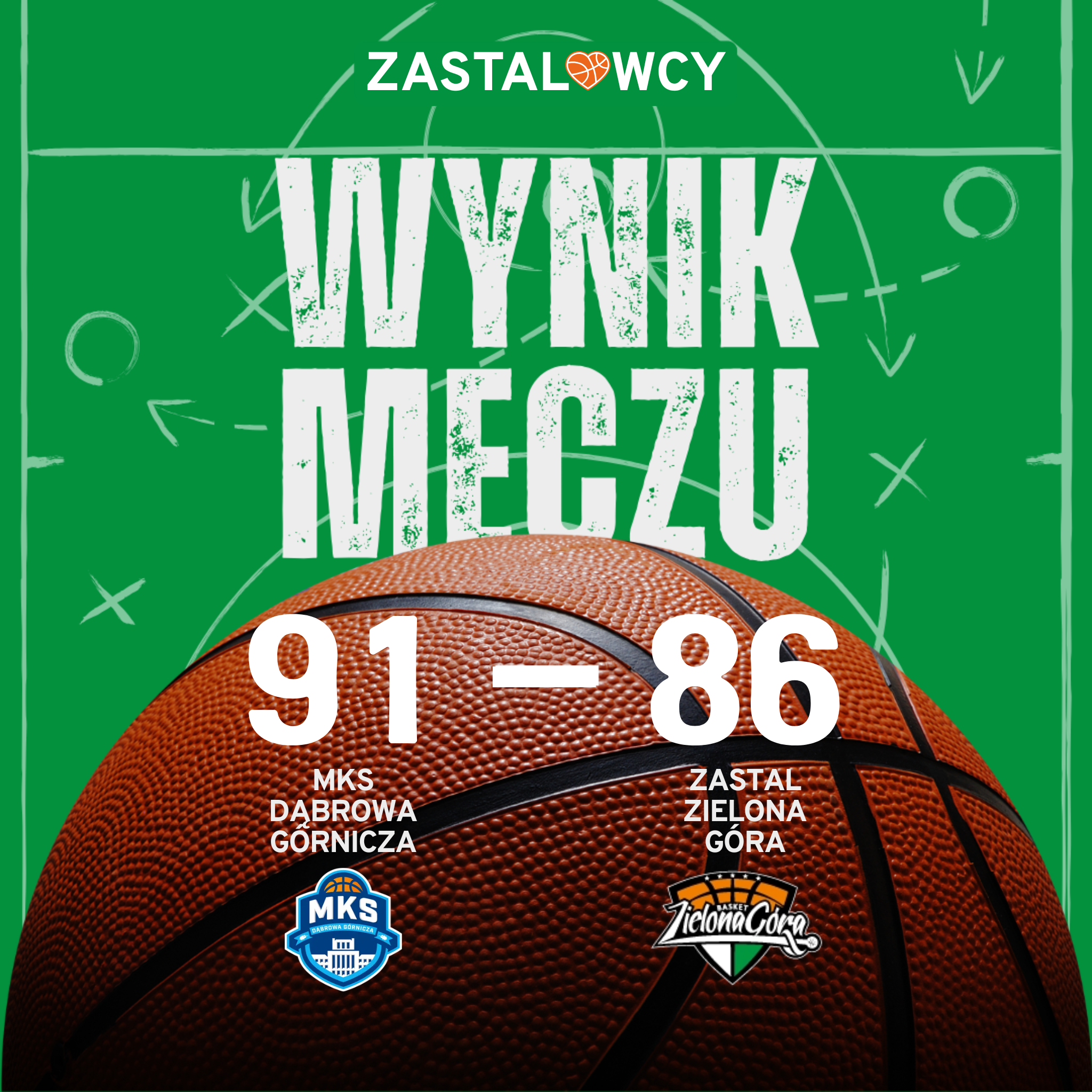 mks vs zastal wynik